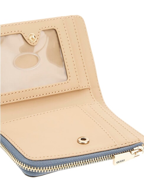 PHOEBE Porte-monnaie compact logo en ardoise - Portefeuilles Femme