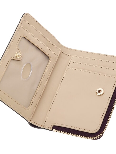 LAUREL 2 portefeuille zipp&eacute; de taille moyenne logo de vin - Portefeuilles Femme