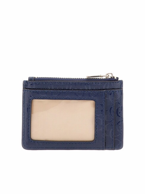 IDRA Porte-cartes plat avec fermeture &eacute;clair minuit - Portefeuilles Femme