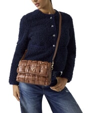 GUESS MARION Sac bandoulière tissé avec bandoulière ROUGE - Sacs pour Femme - 4