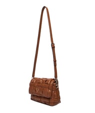 GUESS MARION Sac bandoulière tissé avec bandoulière COGNAC - Sacs pour Femme - 4