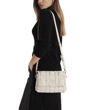 GUESS MARION Sac bandouli&egrave;re tiss&eacute; avec bandouli&egrave;re bien - Sacs pour Femme - 5