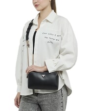 GUESS DARYNA Petit sac bandouli&egrave;re NOIR - Sacs pour Femme - 4