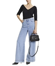 GUESS GIULLY Sac à main matelassé avec bandoulière NOIR - Sacs pour Femme - 5