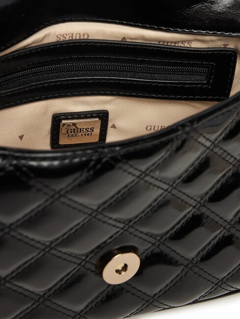 GIULLY Sac à main matelassé avec bandoulière NOIR - Sacs pour Femme