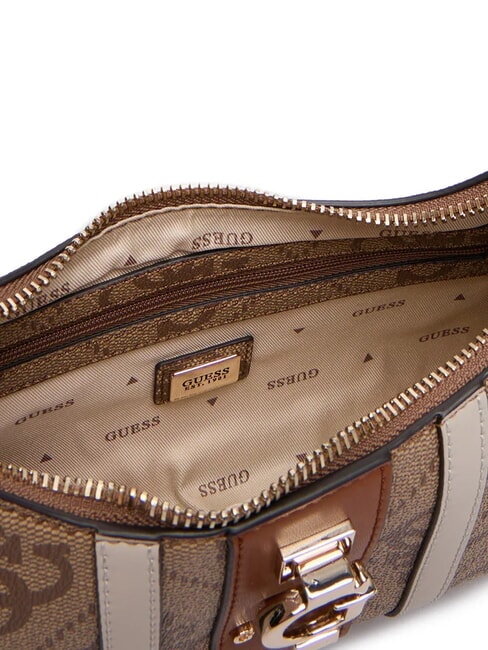 ERENIA Sac bandouli&egrave;re avec logo 4G int&eacute;gral LOGO DE LAIT - Sacs pour Femme