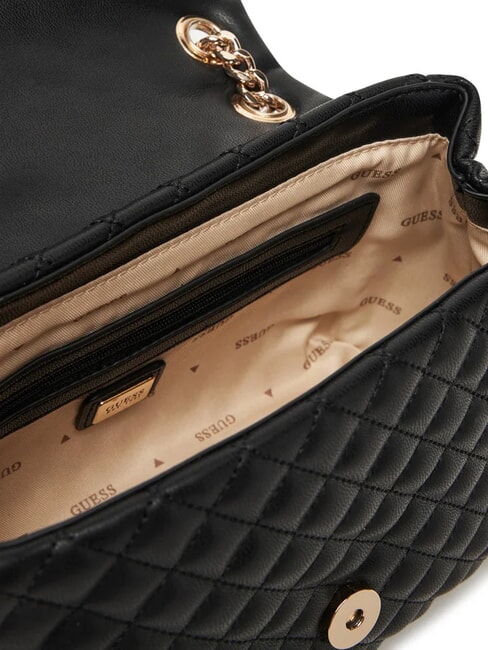 EVERLEE Sac bandoulière matelassé, sac porté croisé NOIR - Sacs pour Femme