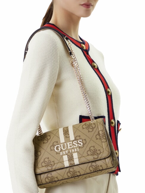 NOELLE 2 Sac bandoulière logoté, sac porté croisé LOGO DE LAIT - Sacs pour Femme