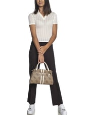 GUESS NOELLE 2 LUXURY Sac à main avec bandoulière LOGO DE LAIT - Sacs pour Femme - 4