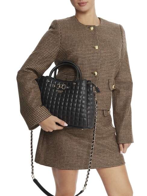 NADIRA Sac à main matelassé avec bandoulière NOIR - Sacs pour Femme