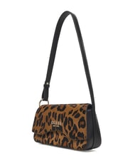 GUESS DOMITILLA Sac bandoulière en cuir animalier St. léopard - Sacs pour Femme - 2