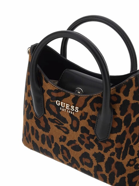DOMITILLA Sac &agrave; main en cuir St. Animalier l&eacute;opard - Sacs pour Femme