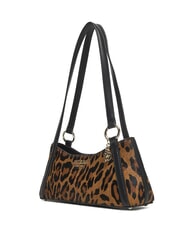 GUESS DOMITILLA Sac bandoulière en cuir animalier St. - Sacs pour Femme