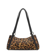 GUESS DOMITILLA Sac bandoulière en cuir animalier St. léopard - Sacs pour Femme - 4