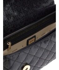 GUESS IDRA Sac &agrave; main avec bandouli&egrave;re NOIR - Sacs pour Femme - 5