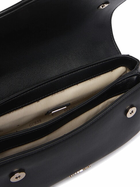 DEA Sac bandoulière à rabat NOIR - Sacs pour Femme