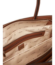 GUESS NEDA Sac cabas en tissu jacquard LOGO DE LAIT - Sacs pour Femme - 6