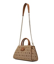 GUESS NEDA sac à main en tissu jacquard LOGO DE LAIT - Sacs pour Femme - 4