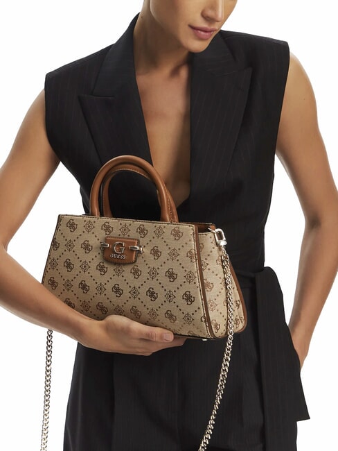 NEDA sac à main en tissu jacquard LOGO DE LAIT - Sacs pour Femme