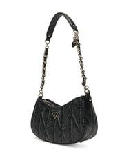 GUESS ALDINA sac bandouli&egrave;re NOIR - Sacs pour Femme - 2