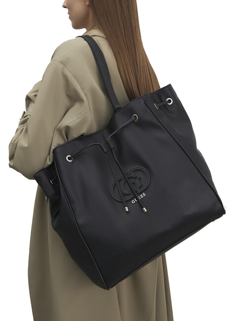 CALEBRA sac cabas à bandoulière NOIR - Sacs pour Femme