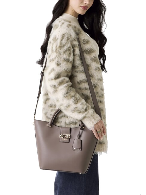 JANE Sac fourre-tout avec bandouli&egrave;re lotus - Sacs pour Femme