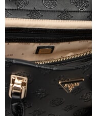 GUESS TISHA Sac &agrave; main avec bandouli&egrave;re logo noir - Sacs pour Femme - 6