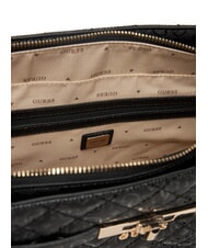 GUESS IDRA Sac cabas matelass&eacute; &agrave; bandouli&egrave;re NOIR - Sacs pour Femme - 6