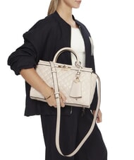 GUESS IDRA Sac &agrave; main matelass&eacute; avec bandouli&egrave;re NOIR - Sacs pour Femme - 6