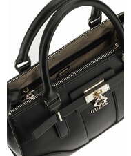 GUESS GREYSON Sac &agrave; main avec bandouli&egrave;re NOIR - Sacs pour Femme - 5