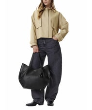 GUESS AMORETTE Sac bandouli&egrave;re avec pochette NOIR - Sacs pour Femme - 6