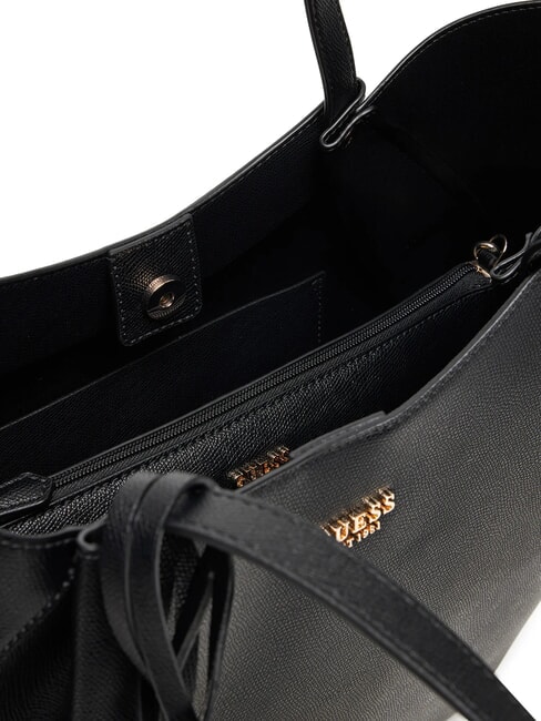 AMORETTE Sac bandouli&egrave;re avec pochette NOIR - Sacs pour Femme