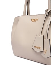 GUESS AMORETTE Sac &agrave; main avec bandouli&egrave;re taupe clair - Sacs pour Femme - 3