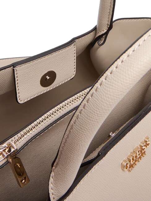 AMORETTE Sac &agrave; main avec bandouli&egrave;re taupe clair - Sacs pour Femme