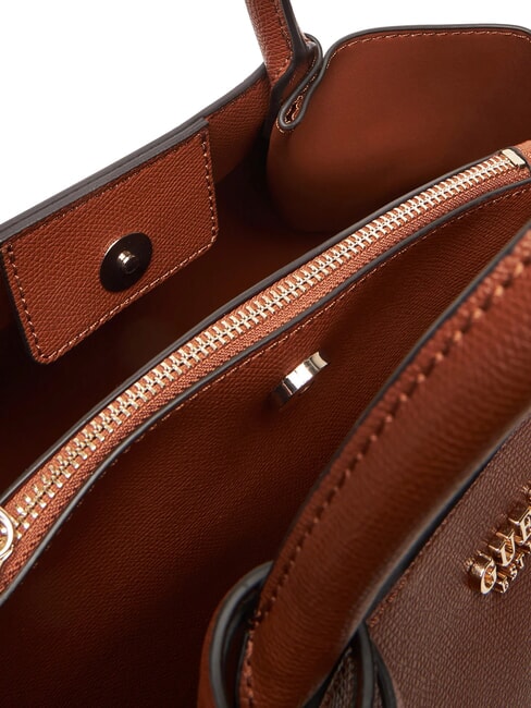 AMORETTE Sac &agrave; main avec bandouli&egrave;re COGNAC - Sacs pour Femme