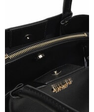 GUESS AMORETTE Sac &agrave; main avec bandouli&egrave;re NOIR - Sacs pour Femme - 6