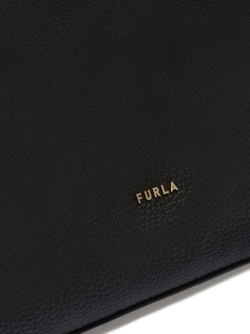 LARA sac bandouli&egrave;re en cuir Noir - Sacs pour Femme