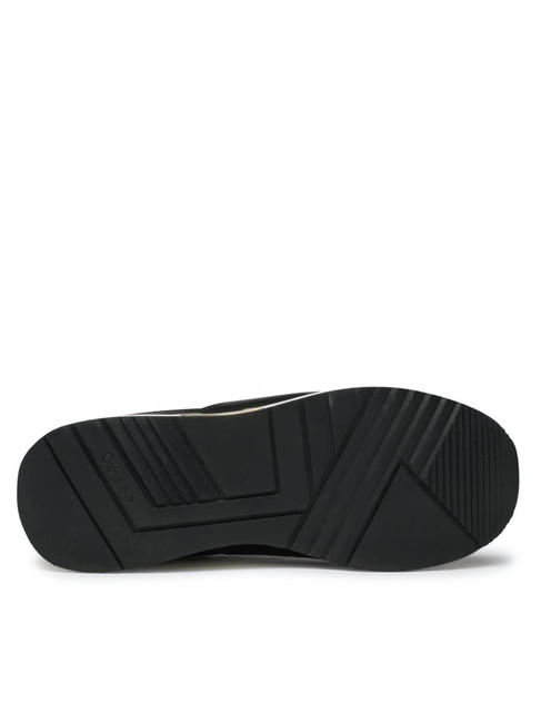 MOXEA Baskets Femme NOIR MARRON - Chaussures Femme