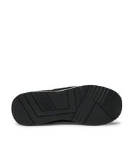 GUESS MOXEA Baskets Femme NOIR MARRON - Chaussures Femme - 6