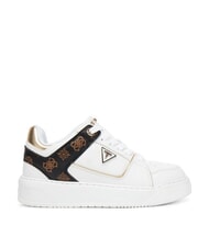 GUESS DELOVE Baskets blanc - Chaussures Femme - 2