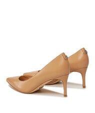 GUESS BRAVO4 D&eacute;collet&eacute; en cuir sable - Chaussures Femme - 3