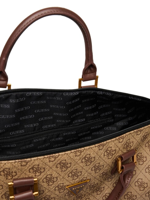 IBIZA Sac &agrave; main avec bandouli&egrave;re beige / marron - Sacs de voyage