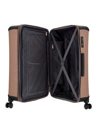 GUESS WILDER 28 Grand chariot logo taupe fonc&eacute; - Valises Rigides - 2