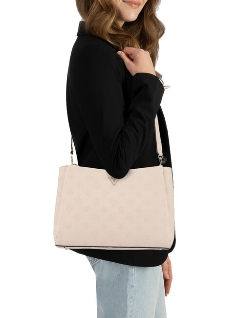 TISHA Sac &agrave; main avec bandouli&egrave;re logo en pierre - Sacs pour Femme