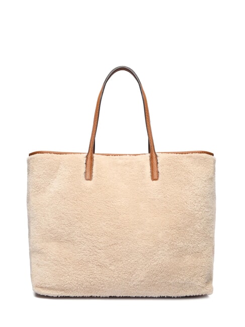 VICTORIA Sac cabas Teddy avec pochette naturel / cognac - Sacs pour Femme