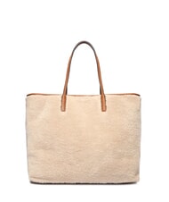 GUESS VICTORIA Sac cabas Teddy avec pochette naturel / cognac - Sacs pour Femme - 5