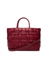 GUESS MARION Sac &agrave; main tress&eacute; avec bandouli&egrave;re ROUGE - Sacs pour Femme - 2