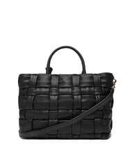 GUESS MARION Sac &agrave; main tress&eacute; avec bandouli&egrave;re NOIR - Sacs pour Femme - 2
