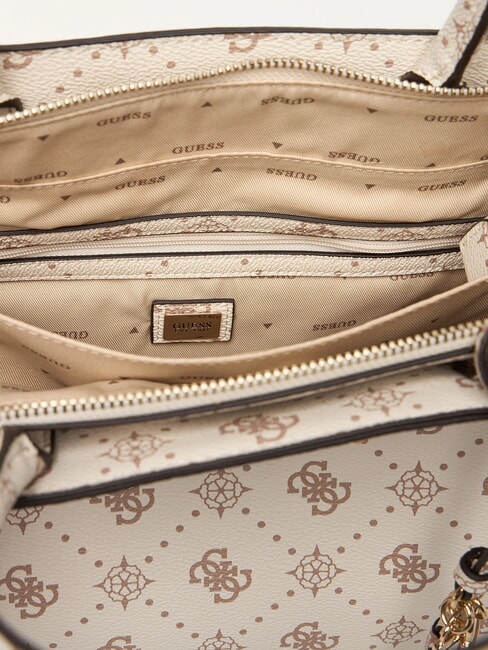 SILIA 2 Sac fourre-tout avec bandouli&egrave;re logo vanille - Sacs pour Femme