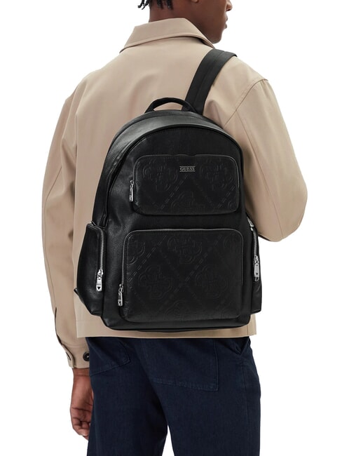 BOSTON Sac &agrave; dos pour ordinateur portable 15,6 pouces pour homme NOIR - Sacs &agrave; dos pour ordinateur portable